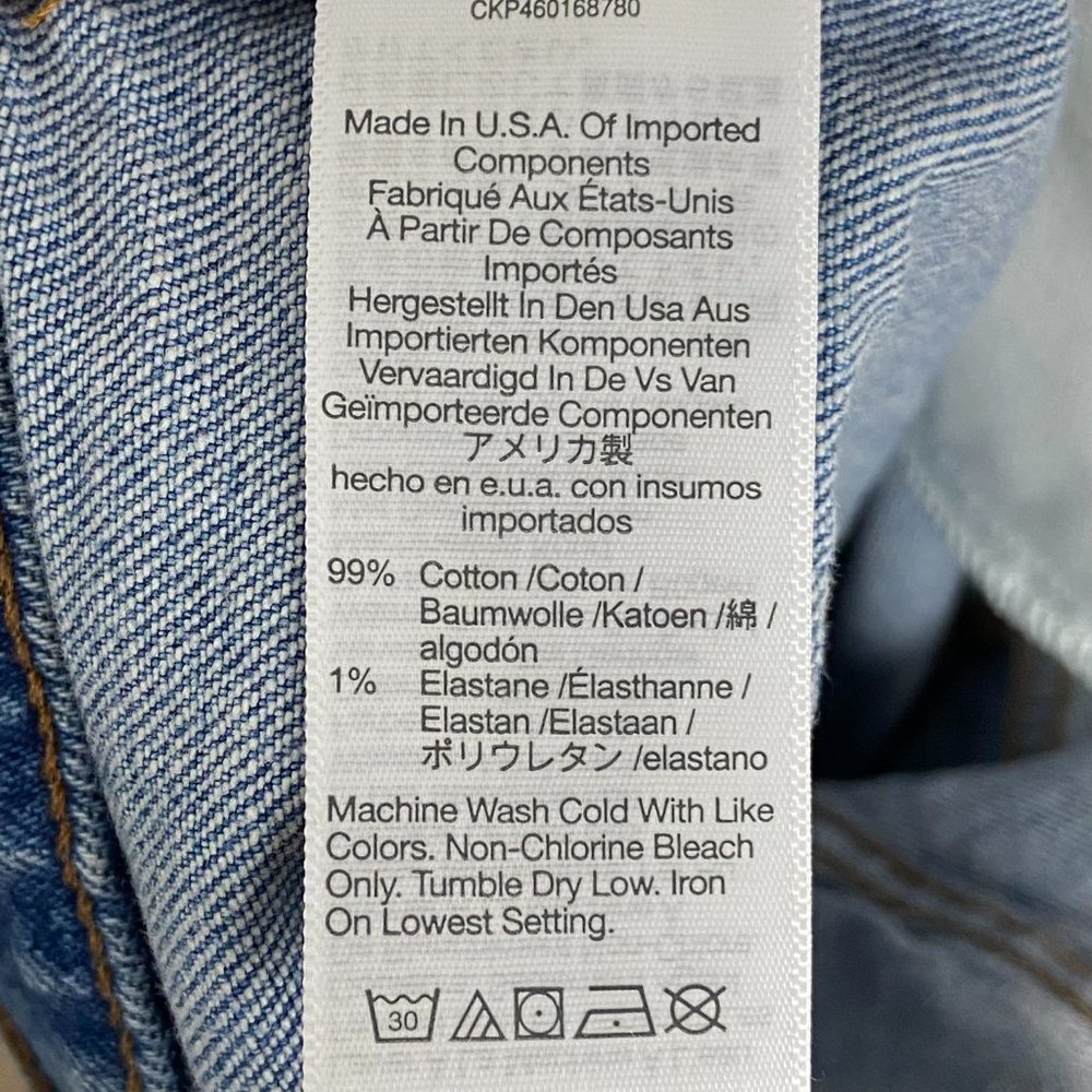 Madewell Light Blue Cropped Jeans - Picture 10 of 10